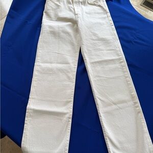 Levi's Ribcage Straight Ankle Jeans - Cream Size 26 NWOT